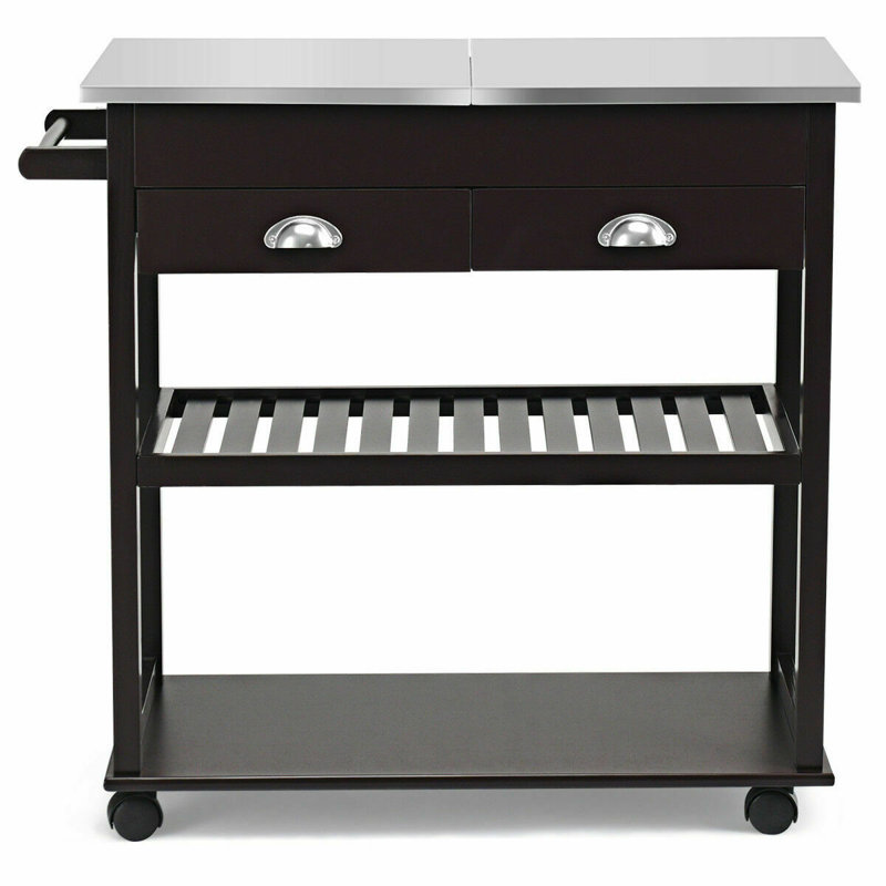 Red Barrel Studio® Westborough Metal Kitchen Cart & Reviews Wayfair